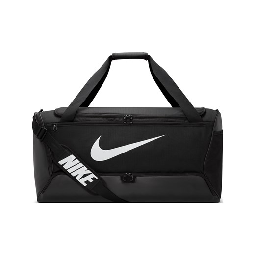 Torba treningowa Nike Brasilia 9.5 (rozmiar L, 95 l) - Czerń ze sklepu Nike poland w kategorii Torby sportowe - zdjęcie 187538259