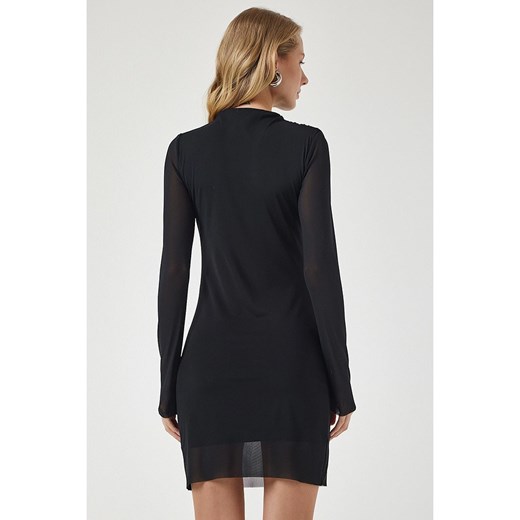 Happiness Istanbul Sukienka w kolorze czarnym Happiness Istanbul 40 wyprzedaż Limango Polska