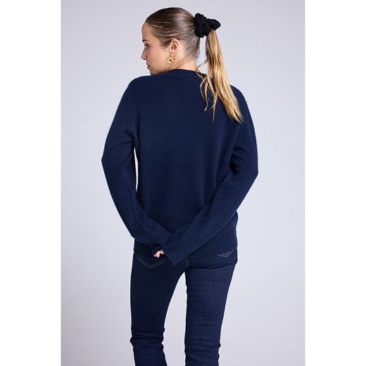 Maison Héritage Cashmere Kaszmirowy kardigan w kolorze granatowym Maison Héritage Cashmere M wyprzedaż Limango Polska