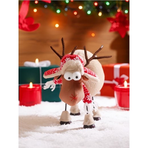 Sinsay - Dekoracja stojąca w kształcie renifera - wielobarwny ze sklepu Sinsay w kategorii Dekoracje bożonarodzeniowe - zdjęcie 187540668