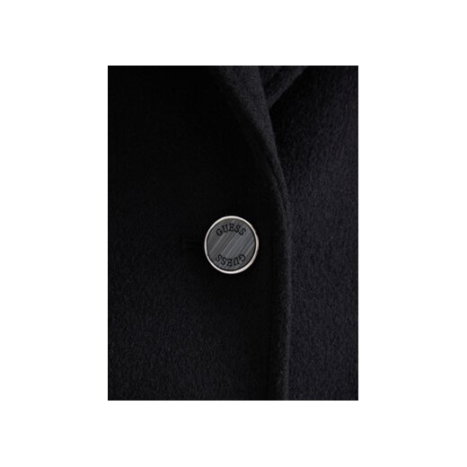 Guess Płaszcz wełniany W5BL19 W2642 Czarny Regular Fit Guess XXL MODIVO
