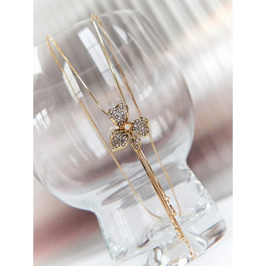 Reserved - Naszyjnik z zawieszką - złoty ze sklepu Reserved w kategorii Naszyjniki - zdjęcie 187541176