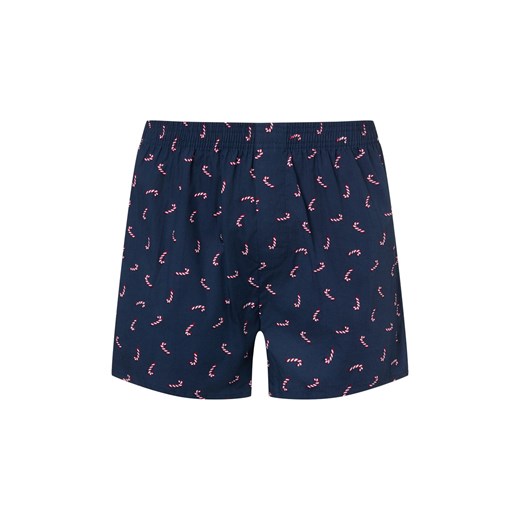 Mc Earl Bokserki Mężczyźni Bawełna granatowy wzorzysty ze sklepu vangraaf w kategorii Majtki męskie - zdjęcie 187541537