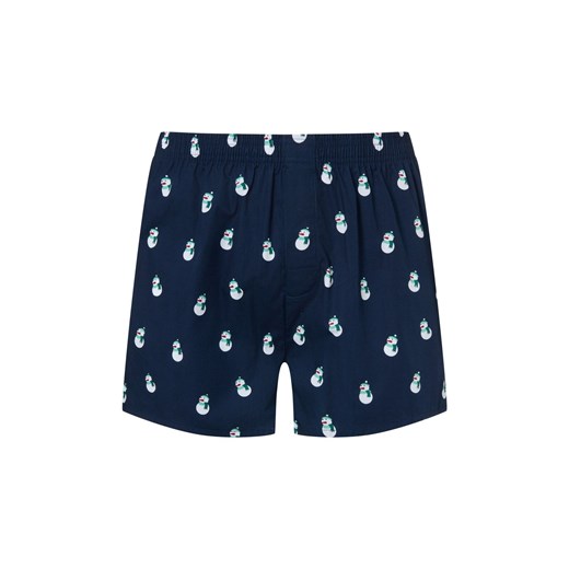 Mc Earl Bokserki Mężczyźni Bawełna granatowy wzorzysty ze sklepu vangraaf w kategorii Majtki męskie - zdjęcie 187541539