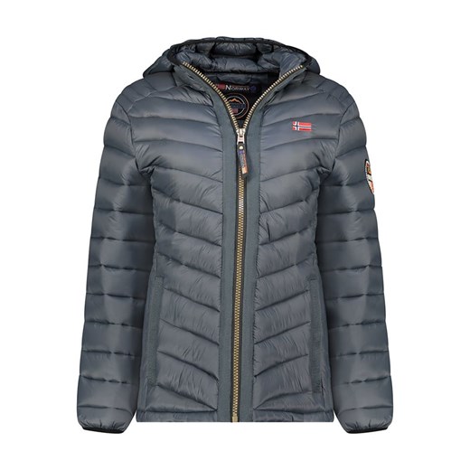 Geographical Norway Kurtka pikowana &quot;Carliti&quot; w kolorze szarym ze sklepu Limango Polska w kategorii Kurtki damskie - zdjęcie 187542159