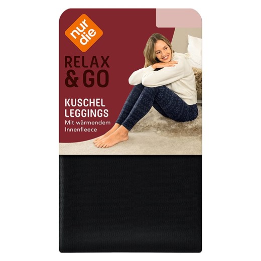 Nur Die Legginsy w kolorze czarnym ze sklepu Limango Polska w kategorii Spodnie damskie - zdjęcie 187542638