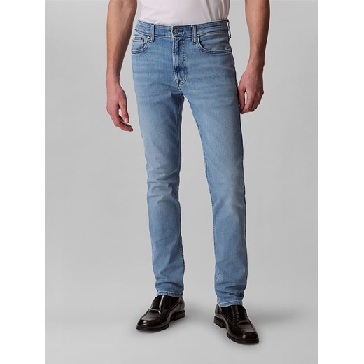 CALVIN KLEIN JEANS Dżinsy &quot;Arrow&quot; - Skinny fit - w kolorze błękitnym ze sklepu Limango Polska w kategorii Jeansy męskie - zdjęcie 187542795