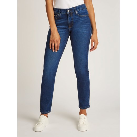 CALVIN KLEIN JEANS Dżinsy - Slim fit - w kolorze granatowym ze sklepu Limango Polska w kategorii Jeansy damskie - zdjęcie 187542869