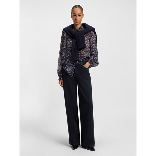 Hugo Boss Orange Dżinsy - Comfort fit - w kolorze granatowym ze sklepu Limango Polska w kategorii Jeansy damskie - zdjęcie 187542875