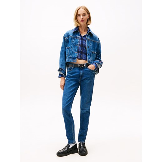 TOMMY JEANS Dżinsy &quot;Lucy&quot; - Slim fit - w kolorze niebieskim ze sklepu Limango Polska w kategorii Jeansy damskie - zdjęcie 187542948