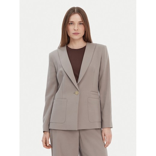 Armani Exchange Marynarka XW001277 AF16148 U6242 Beżowy Regular Fit ze sklepu MODIVO w kategorii Marynarki damskie - zdjęcie 187543255