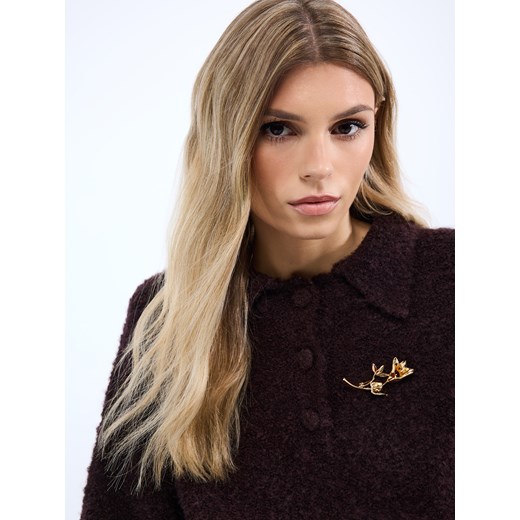 Mohito - Broszka - złoty ze sklepu Mohito w kategorii Broszki - zdjęcie 187543679