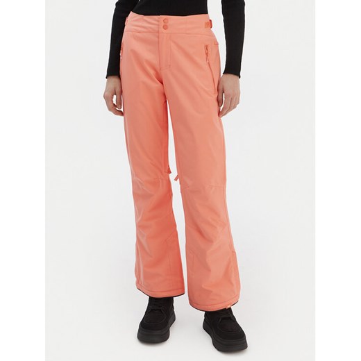 Roxy Spodnie narciarskie Alpine Ridge ERJTP03297 Koralowy Straight Fit ze sklepu MODIVO w kategorii Spodnie damskie - zdjęcie 187545369