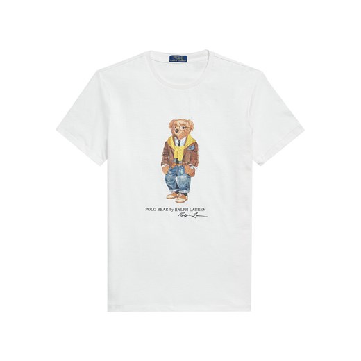 Polo Ralph Lauren T-Shirt 710P07346001 Biały Regular Fit ze sklepu MODIVO w kategorii T-shirty męskie - zdjęcie 187545379