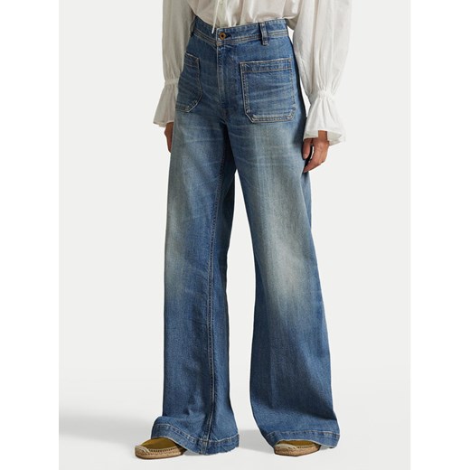 Polo Ralph Lauren Jeansy 211A96155001 Niebieski Regular Fit ze sklepu MODIVO w kategorii Jeansy damskie - zdjęcie 187545399