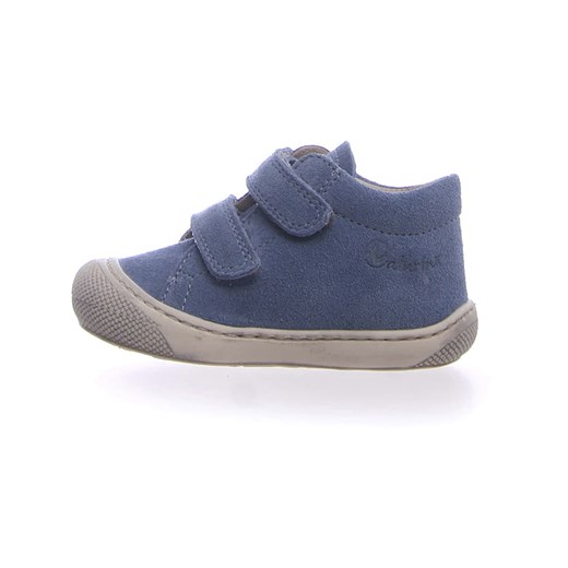 Naturino Skórzane buty &quot;Cocoon&quot; w kolorze niebieskim do nauki chodzenia ze sklepu Limango Polska w kategorii Buciki niemowlęce - zdjęcie 187546297