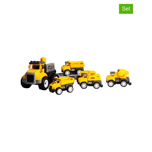 Magni Pojazdy budowlane (5 szt.) - 3+ ze sklepu Limango Polska w kategorii Zabawki - zdjęcie 187546399