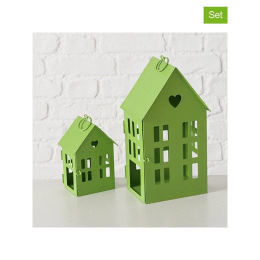 Boltze Lampiony (2 szt.) &quot;Alamo&quot; w kolorze zielonym ze sklepu Limango Polska w kategorii Świeczniki - zdjęcie 187546509