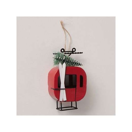 Boltze Zawieszka świąteczna &quot;Galero&quot; w kolorze czerwono-zielonym - Boltze onesize okazyjna cena Limango Polska