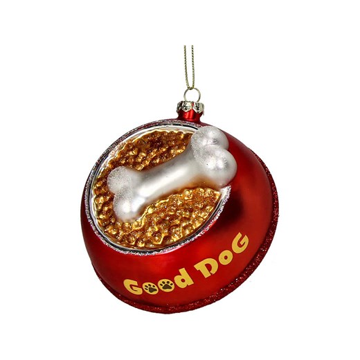 Kersten Ozdoba choinkowa &quot;Good Dog&quot; w kolorze czerwonym - wys. 11 cm ze sklepu Limango Polska w kategorii Dekoracje bożonarodzeniowe - zdjęcie 187546935