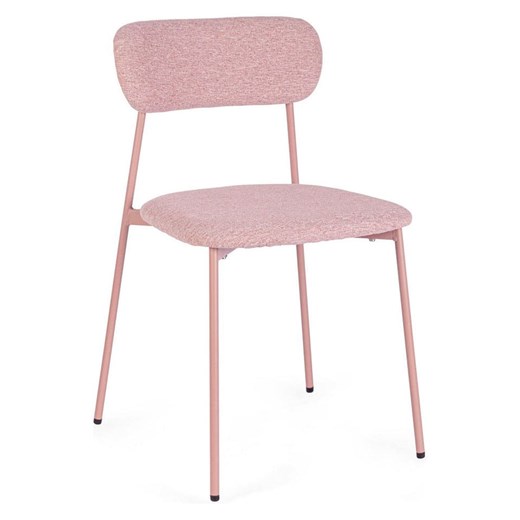 Bizzotto Krzesło &quot;Inka&quot; w kolorze jasnoróżowym do jadalni - 45 x 78 x 49 cm ze sklepu Limango Polska w kategorii Meble - zdjęcie 187547047