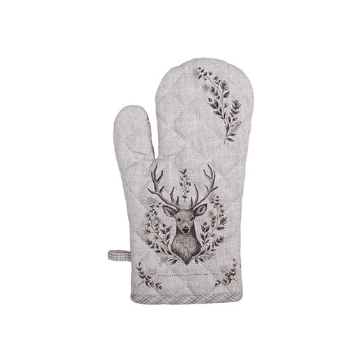 Clayre &amp; Eef Rękawica kuchenna w kolorze brązowym - 30 x 18 cm ze sklepu Limango Polska w kategorii Tekstylia kuchenne - zdjęcie 187547177