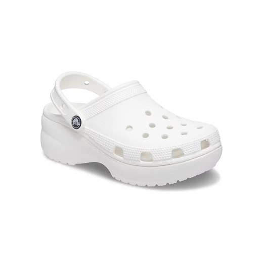 Crocs Chodaki &quot;Classic Platform&quot; w kolorze białym ze sklepu Limango Polska w kategorii Klapki damskie - zdjęcie 187547389
