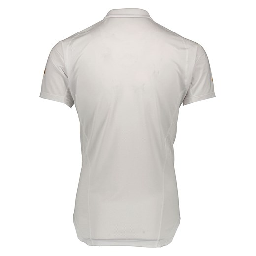 asics Sportowa koszulka polo w kolorze białym XS wyprzedaż Limango Polska