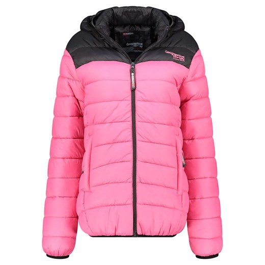 Geographical Norway Kurtka pikowana &quot;Atikoclerc&quot; w kolorze różowym ze sklepu Limango Polska w kategorii Kurtki damskie - zdjęcie 187548186