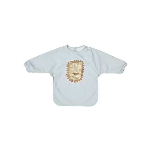 OYOY mini Śliniaczek &quot;Lobo Lion&quot; w kolorze błękitnym z rękawami ze sklepu Limango Polska w kategorii Zabawki - zdjęcie 187548349