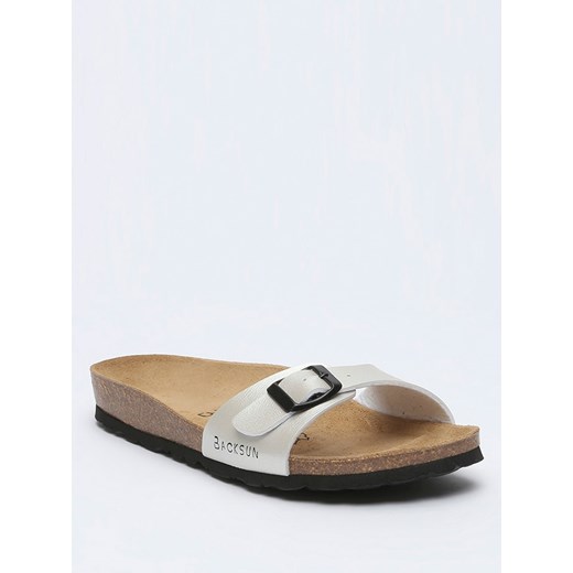 BACKSUN Klapki w kolorze kremowym ze sklepu Limango Polska w kategorii Klapki damskie - zdjęcie 187548766