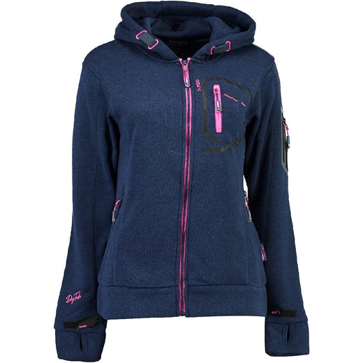 Geographical Norway Kurtka polarowa &quot;Telectra&quot; w kolorze granatowym ze sklepu Limango Polska w kategorii Kurtki damskie - zdjęcie 187548789