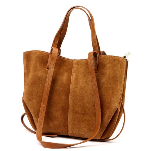 Torebka torebki skórzana damska skóra naturalna Luka ze sklepu lenaodniemowlakadoszkolniaka.pl w kategorii Torby Shopper bag - zdjęcie 187549528