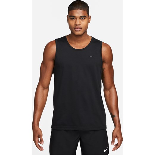 Męska uniwersalna koszulka bez rękawów Dri-FIT Nike Primary - Czerń ze sklepu Nike poland w kategorii T-shirty męskie - zdjęcie 187550007