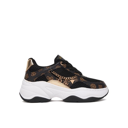 Sneakersy Guess FLPHAR FAL12 Czarny ze sklepu eobuwie.pl w kategorii Buty sportowe damskie - zdjęcie 187551919