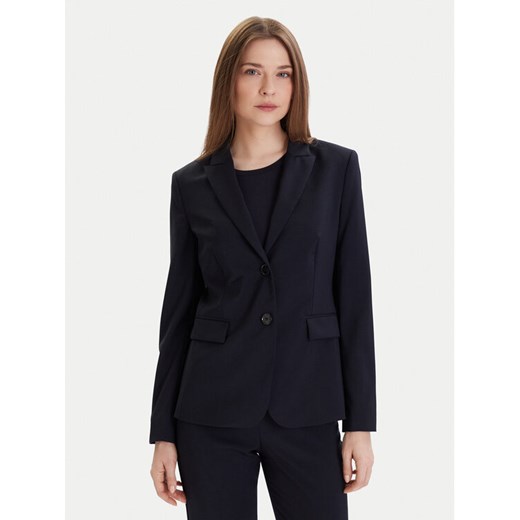 Boss Marynarka Juleah 50490035 Granatowy Regular Fit ze sklepu MODIVO w kategorii Marynarki damskie - zdjęcie 187552239