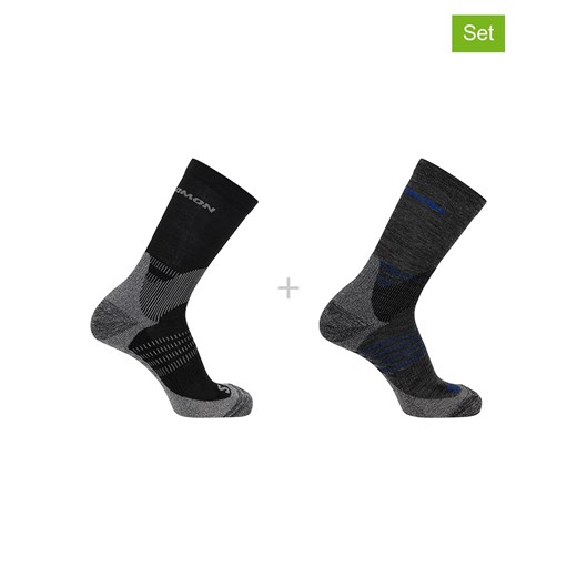 SALOMON Skarpety funkcyjne (2 pary) &quot;X Ultra Access Crew&quot; w kolorze Salomon 45-47 wyprzedaż Limango Polska