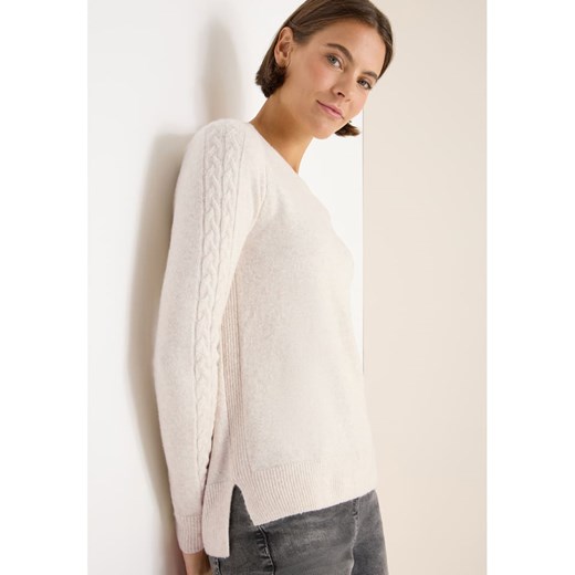 Cecil Sweter w kolorze kremowym ze sklepu Limango Polska w kategorii Swetry damskie - zdjęcie 187552507