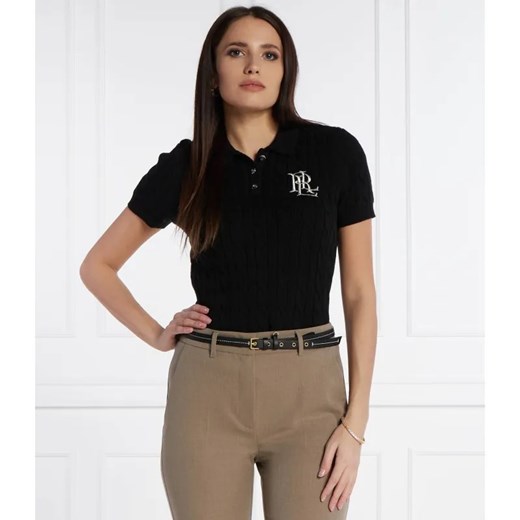 LAUREN RALPH LAUREN Polo NATRISSA | Slim Fit ze sklepu Gomez Fashion Store w kategorii Bluzki damskie - zdjęcie 187552799