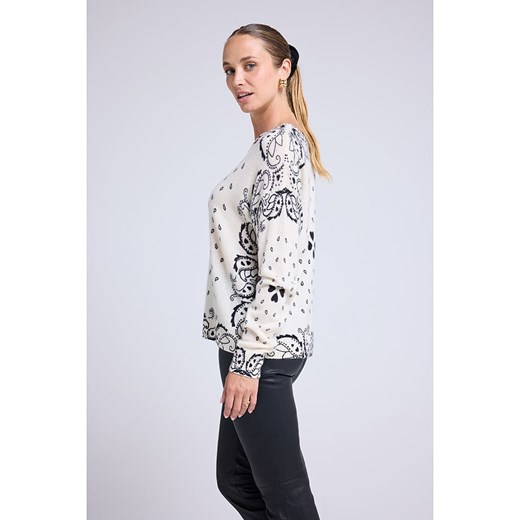 Maison Héritage Cashmere Kaszmirowy sweter w kolorze kremowym Maison Héritage Cashmere L okazja Limango Polska