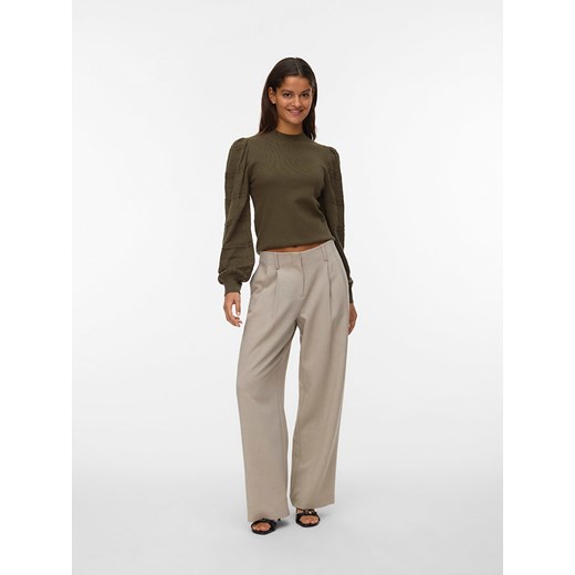 Vero Moda Sweter w kolorze khaki ze sklepu Limango Polska w kategorii Swetry damskie - zdjęcie 187553685