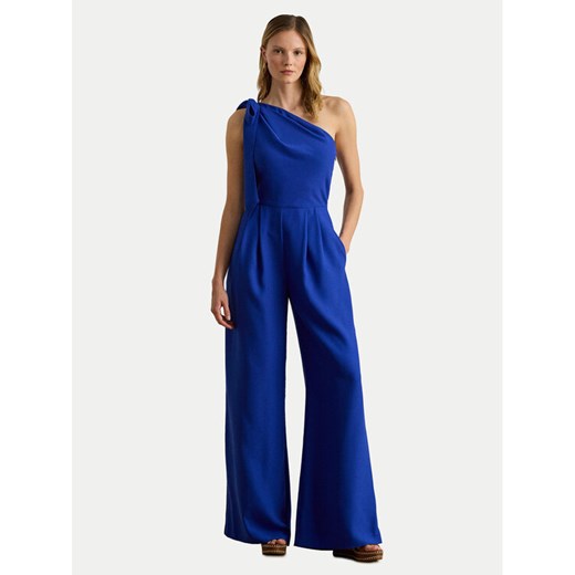 LAUREN RALPH LAUREN Kombinezon 253979873002 Niebieski Regular Fit ze sklepu MODIVO w kategorii Kombinezony damskie - zdjęcie 187553768