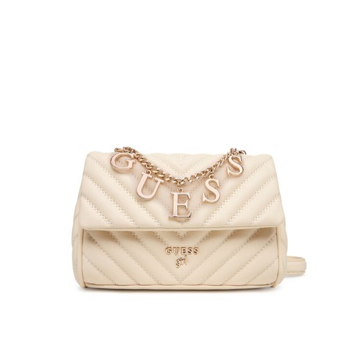 Guess Torebka J4YZ45 WFZL0 Écru ze sklepu MODIVO w kategorii Torby i walizki dziecięce - zdjęcie 187553796