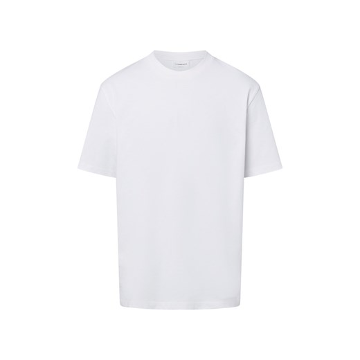 Lindbergh T-shirt męski Mężczyźni Bawełna czarny jednolity M vangraaf