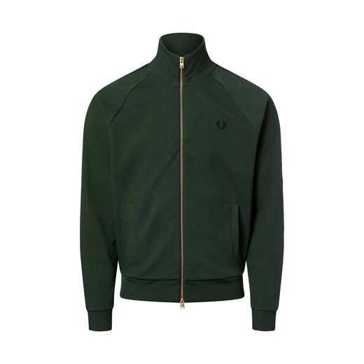 Fred Perry Bluza męska Mężczyźni jodłowy jednolity ze sklepu vangraaf w kategorii Bluzy męskie - zdjęcie 187554318