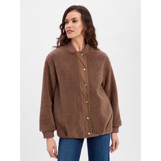 Opus Damska kurtka dwustronna - Hulda Kobiety mocca jednolity ze sklepu vangraaf w kategorii Kurtki damskie - zdjęcie 187554368