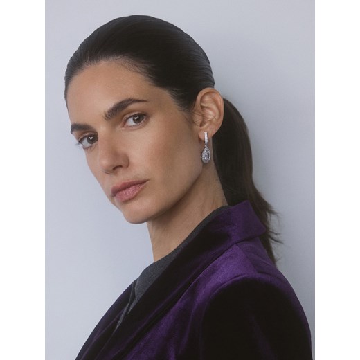 Reserved - Kolczyki z cyrkoniami - srebrny ze sklepu Reserved w kategorii Kolczyki - zdjęcie 187555026