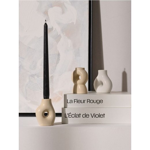 Sinsay - Świeczniki o nieregularnym kształcie 3 pack - wielobarwny ze sklepu Sinsay w kategorii Świeczniki - zdjęcie 187555687