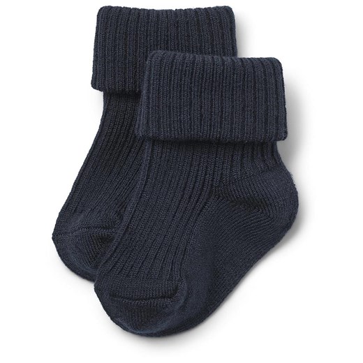 Wheat Wełniane skarpety w kolorze granatowym 19-21 okazja Limango Polska