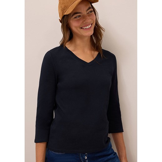 Cecil Koszulka w kolorze granatowym ze sklepu Limango Polska w kategorii Bluzki damskie - zdjęcie 187556228